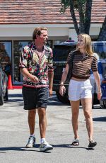 JULIA STAMBLER at a Starbucks in Los Angeles 08/21/2024