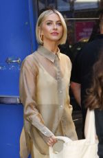 JULIANNE HOUGH Arrives at GMA Studios in New York 08/13/2024