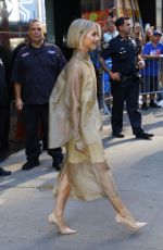 JULIANNE HOUGH Arrives at GMA Studios in New York 08/13/2024