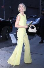 JULIANNE HOUGH Arrives at Good Morning America in New York 08/13/2024