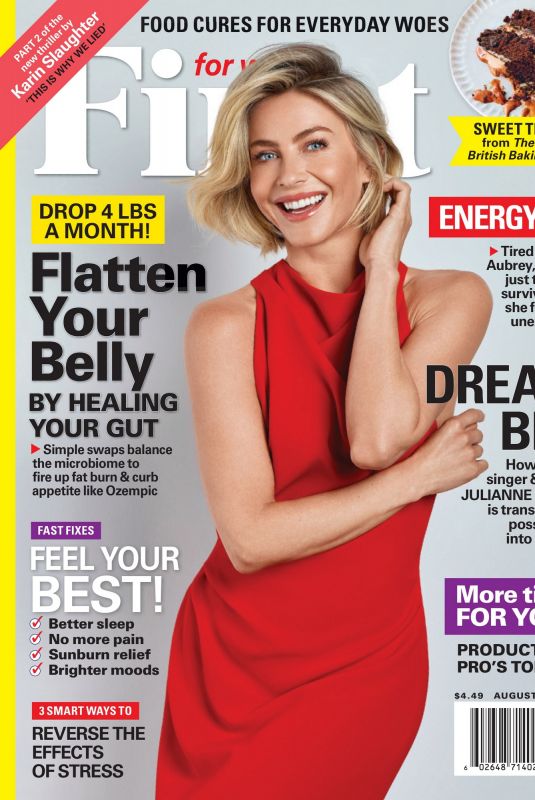 JULIANNE HOUGH in First for Women, August 2024