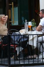 JULIANNE HOUGH Out for Dinner with a Friend in New York 08/14/2024