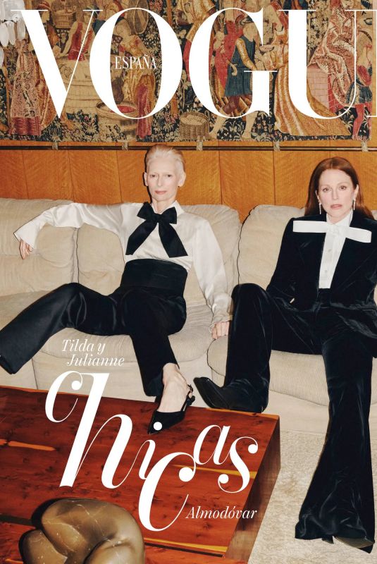 JULIANNE MOORE and TILDA SWINTON for Vogue Spain, September 2024