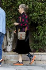 JULIE DELPY Arrives at Matsuhisa in Los Angeles 08/24/2024