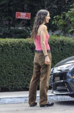 JUSTINE BATEMAN Out and About in Hollywood 08/01/2024