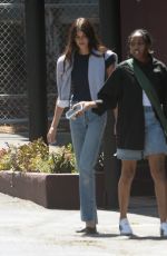 KAIA GERBER and AYO EDEBIRI Meet Up in Los Angeles 08/28/2024