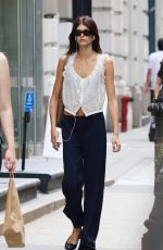KAIA GERBER Out and About in New York 08/17/2024