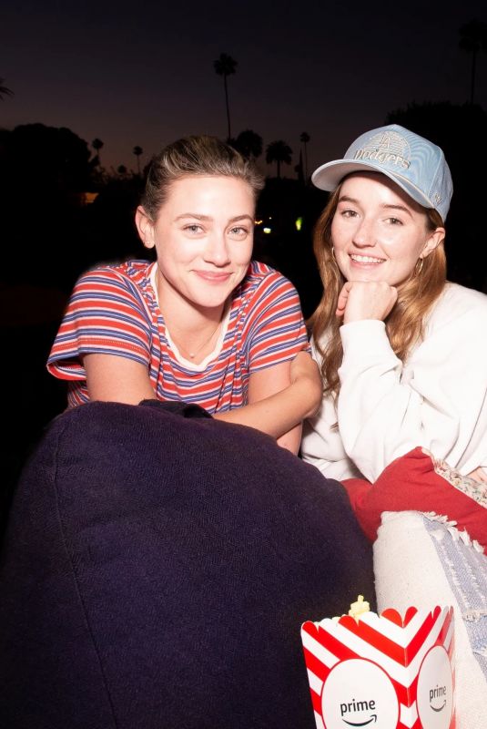 KAITLYN DEVER and LILI REINHART at The Shrek 2 Cinespia Screening at Hollywood Forever Cemetery 07/06/2024