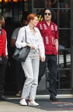 KAREN ELSON Leaves a Hotel in New York 08/19/2024