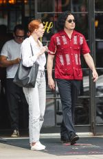 KAREN ELSON Leaves a Hotel in New York 08/19/2024