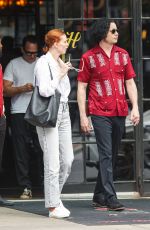KAREN ELSON Leaves a Hotel in New York 08/19/2024