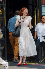 KAREN ELSON Out with Her Daughter SCARLETT TERESA WHITE and ex Jack White in New York 08/19/2024