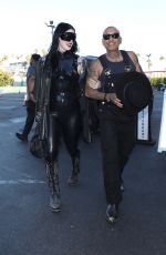 KAT VON D Arrives at Prayers Birthday Concert for Her Husband Rafael Reyes in Hollywood 08/02/2024