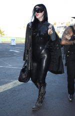 KAT VON D Arrives at Prayers Birthday Concert for Her Husband Rafael Reyes in Hollywood 08/02/2024