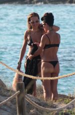 KATE and LILA GRACE MOSS and RITA ORA in Bikinis Out in Formentera 08/04/2024