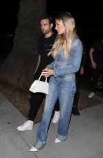 KATE CASSIDY in Double Denim Arrives at Her Hotel in Santa Monica 08/09/2024