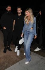 KATE CASSIDY in Double Denim Arrives at Her Hotel in Santa Monica 08/09/2024