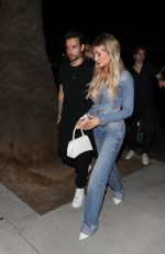 KATE CASSIDY in Double Denim Arrives at Her Hotel in Santa Monica 08/09/2024