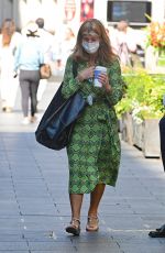 KATE GARRAWAY Wearing a Face Mask Arrives at Global Radio in London 08/16/2024