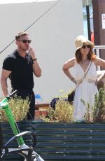 KATE MARA and Jamie Bell at a Fun Family Day at a Park in Los Angeles 08/18/2024