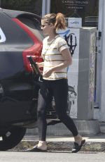 KATE MARA Heading to a Yoga Session in Los Feliz 08/22/2024