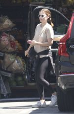 KATE MARA Out Shopping at Lassens Market 08/29/2024