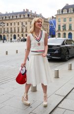 KATHRYN NEWTON Arrives at Her Hotel in Paris 08/09/2024