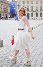 KATHRYN NEWTON Arrives at Her Hotel in Paris 08/09/2024