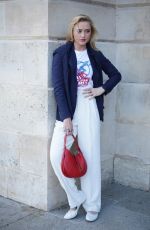 KATHRYN NEWTON Leaves Her Hotel in Paris 08/11/2024