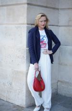 KATHRYN NEWTON Leaves Her Hotel in Paris 08/11/2024