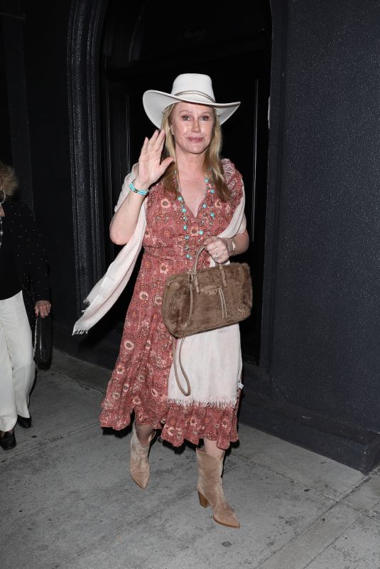 KATHY HILTON Arrives at Craig