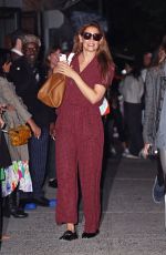 KATIE HOLMES Arrives Blink Twice Special Screening at Metrograph in New York 08/21/2024