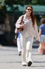 KATIE HOLMES Out and About in New York 08/05/2024