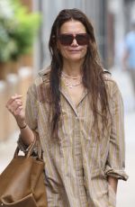 KATIE HOLMES Out and About in New York 08/11/2024