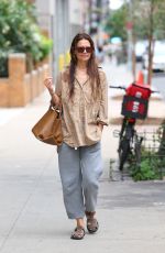 KATIE HOLMES Out and About in New York 08/11/2024