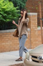 KATIE HOLMES Out and About in New York 08/11/2024