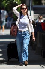 KATIE HOLMES Out and About in New York 08/13/2024