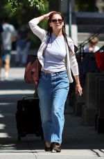 KATIE HOLMES Out and About in New York 08/13/2024
