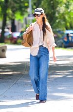 KATIE HOLMES Out at a Park in New York 08/19/2024