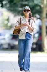 KATIE HOLMES Out at a Park in New York 08/19/2024