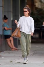 KATIE HOLMES Out for a Morning Stroll in New York 08/06/2024