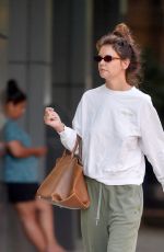 KATIE HOLMES Out for a Morning Stroll in New York 08/06/2024