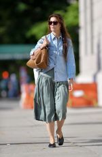 KATIE HOLMES Out in New York 08/23/2024