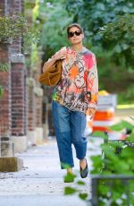KATIE HOLMES Out in New York 08/27/2024
