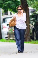 KATIE HOLMES Out in New York 08/28/2024
