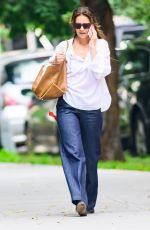 KATIE HOLMES Out in New York 08/28/2024