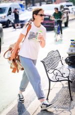 KATIE HOLMES Out Running Errands in New York 08/16/2024