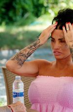 KATIE PRICE and JJ Slater Celebrates Their Engagement Out in Turkey 08/10/2024