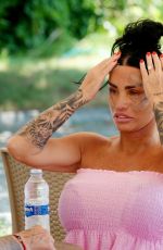 KATIE PRICE and JJ Slater Celebrates Their Engagement Out in Turkey 08/10/2024
