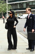 KATIE PRICE Arrives at Her Bbankruptcy Hearing at Rolls Building in London 08/27/2024